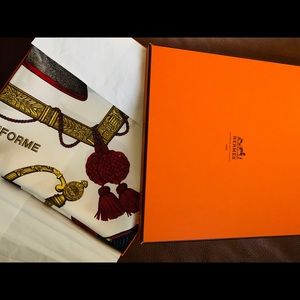 Hermès silk Scarf